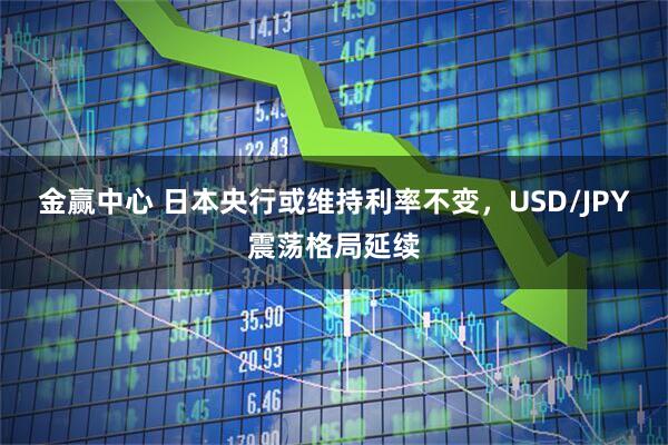 金赢中心 日本央行或维持利率不变，USD/JPY震荡格局延续
